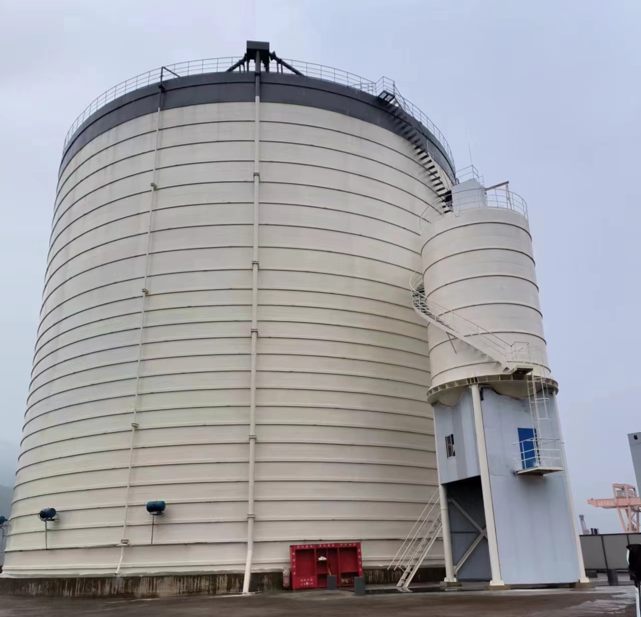 友好10万吨水泥钢板库