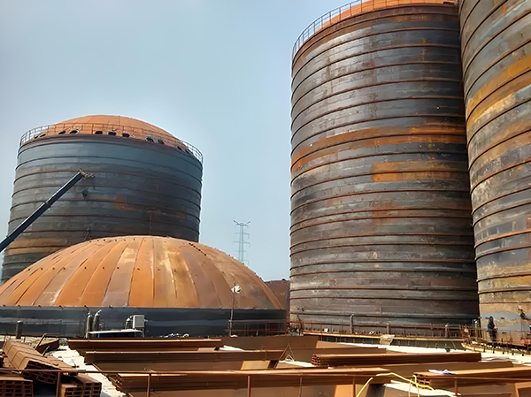 友好焦粉钢板仓